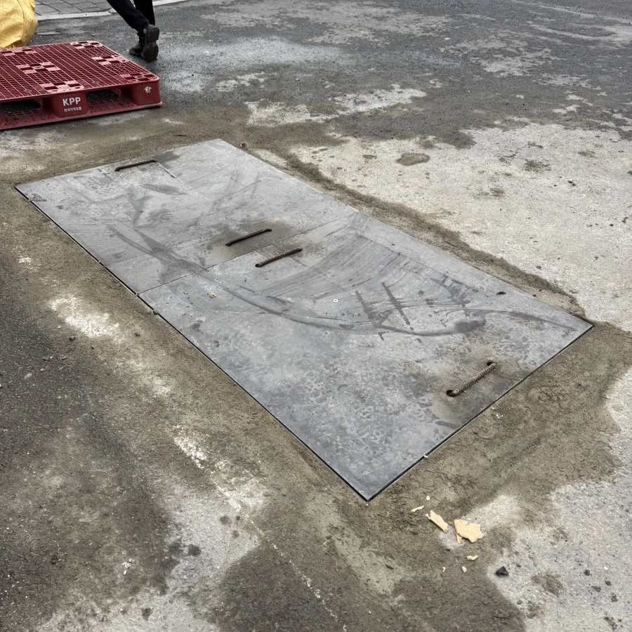 맨홀설치 시공사례 1 - 도로맨홀